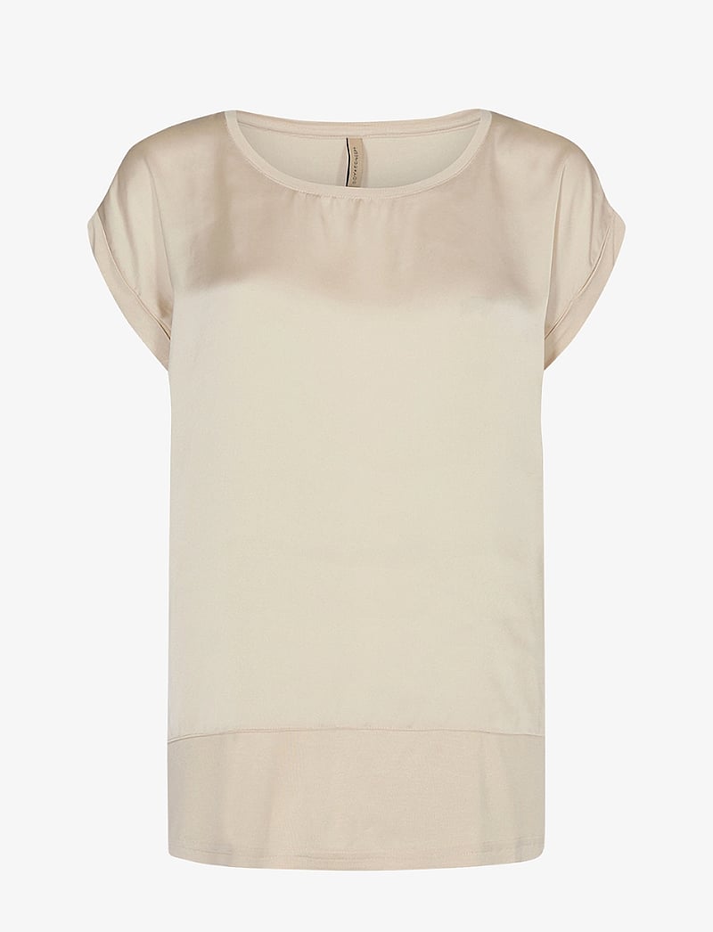 Soyaconcept - SC-THILDE - kurzämlige blusen - cream - 1