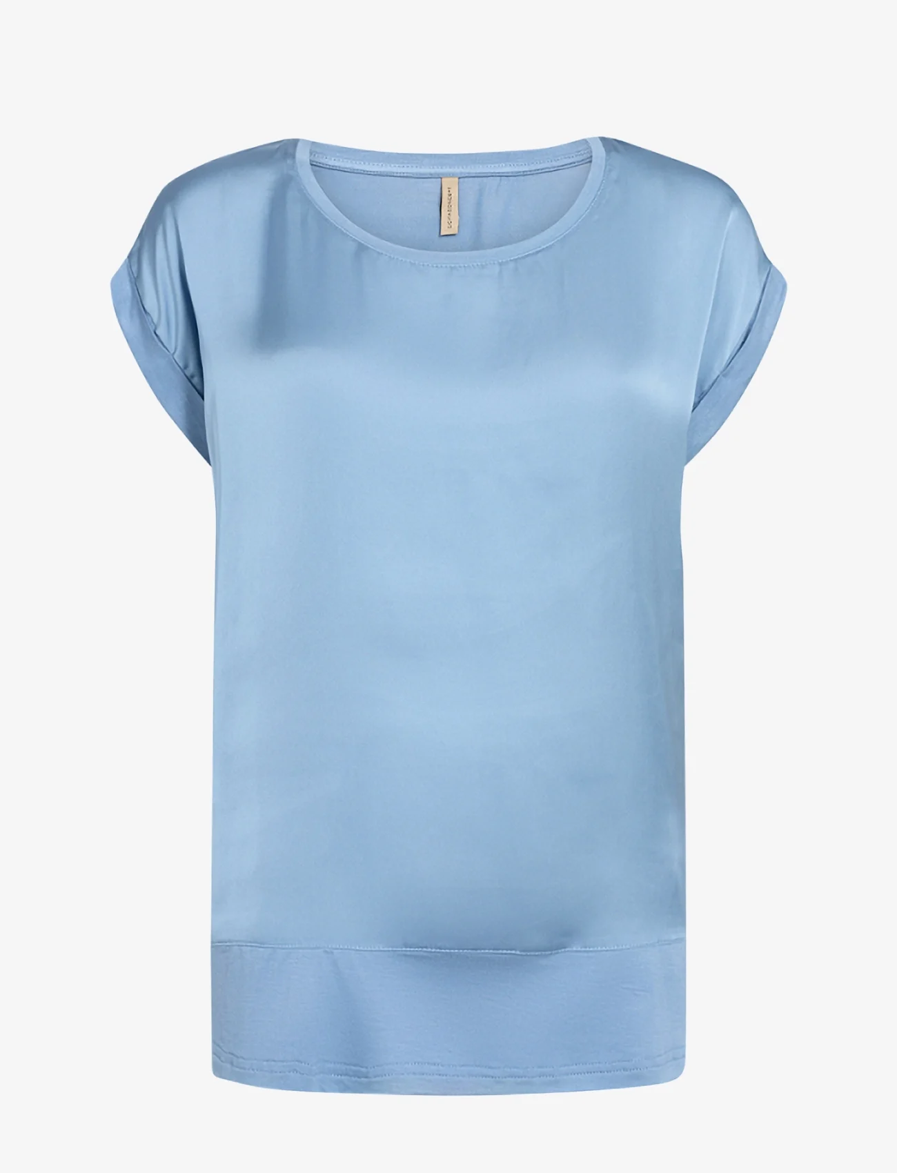Soyaconcept - SC-THILDE - short-sleeved blouses - crystal blue - 0