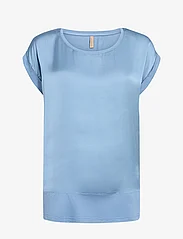 Soyaconcept - SC-THILDE - short-sleeved blouses - crystal blue - 0