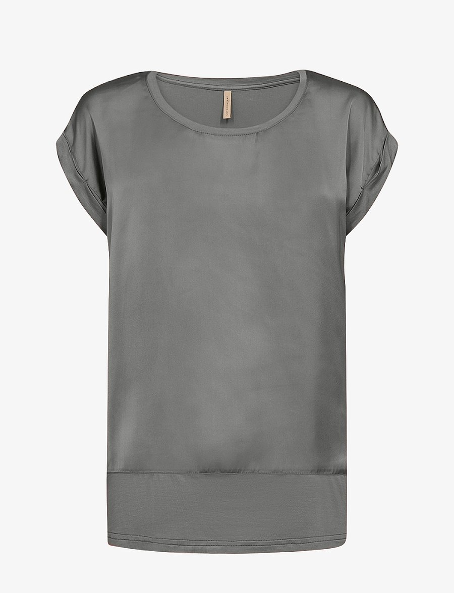 Soyaconcept - SC-THILDE - lühikeste varrukatega pluusid - misty - 1
