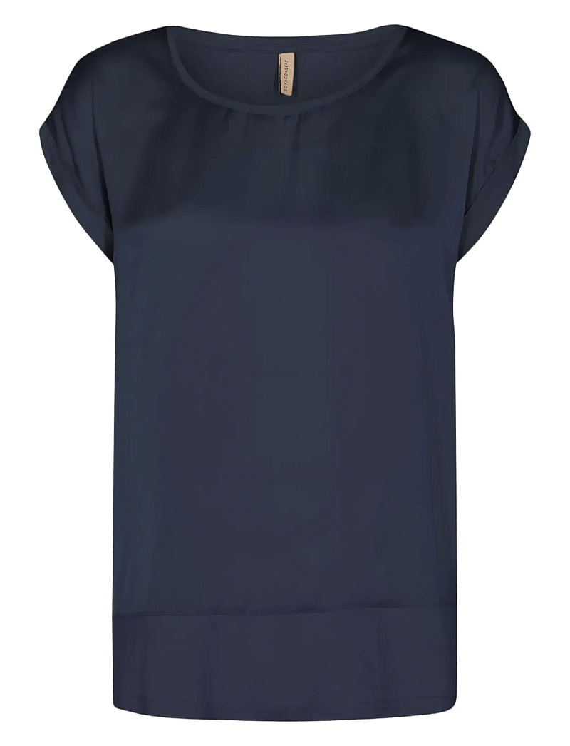 Soyaconcept - SC-THILDE - kortärmade blusar - navy - 1