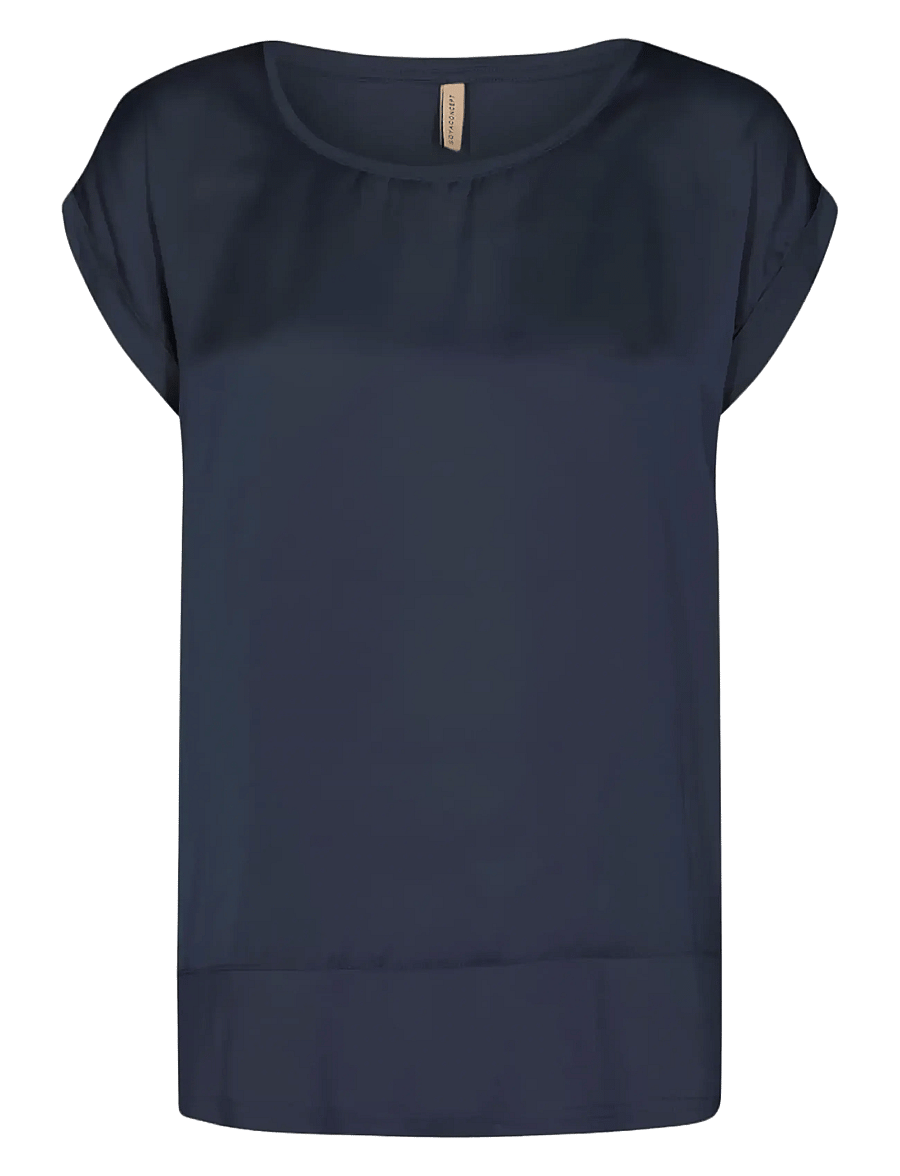 Soyaconcept - SC-THILDE - blouses à manches courtes - navy - 1