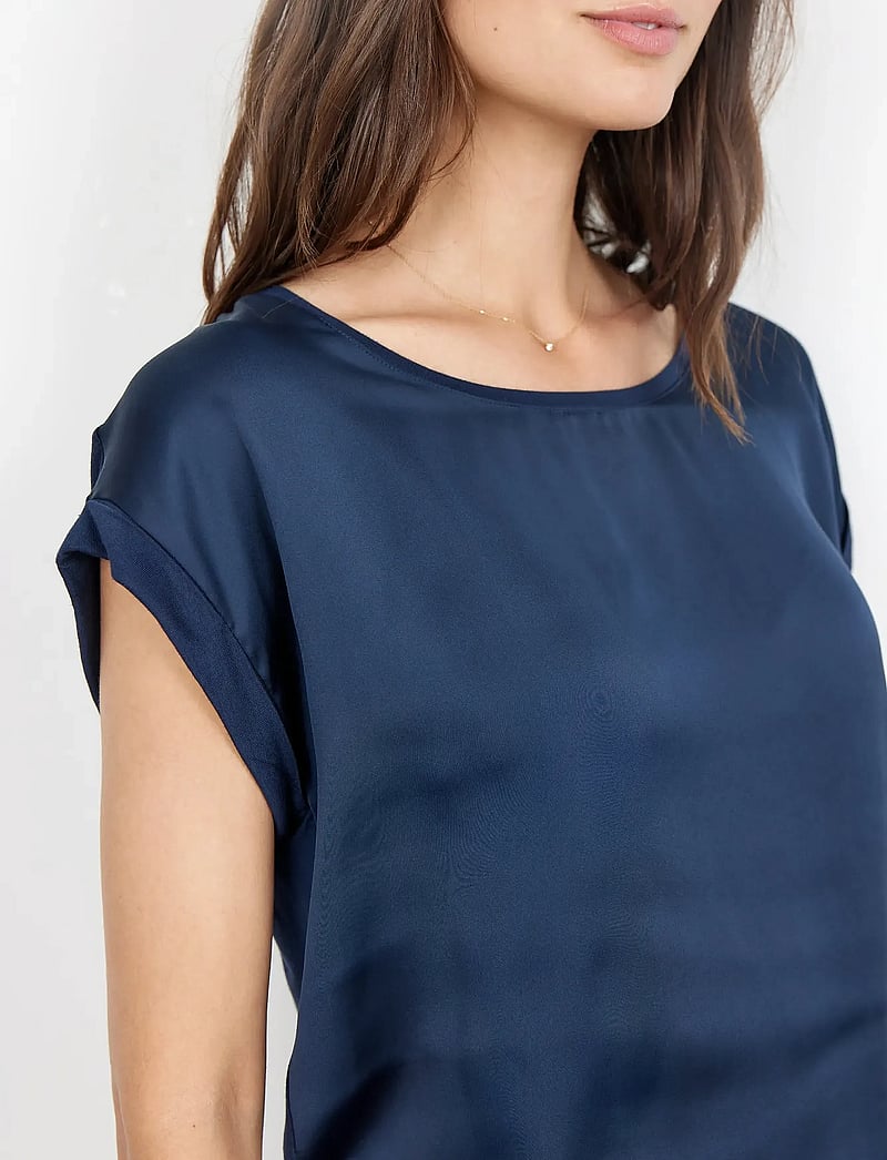 Soyaconcept - SC-THILDE - kortärmade blusar - navy - 5