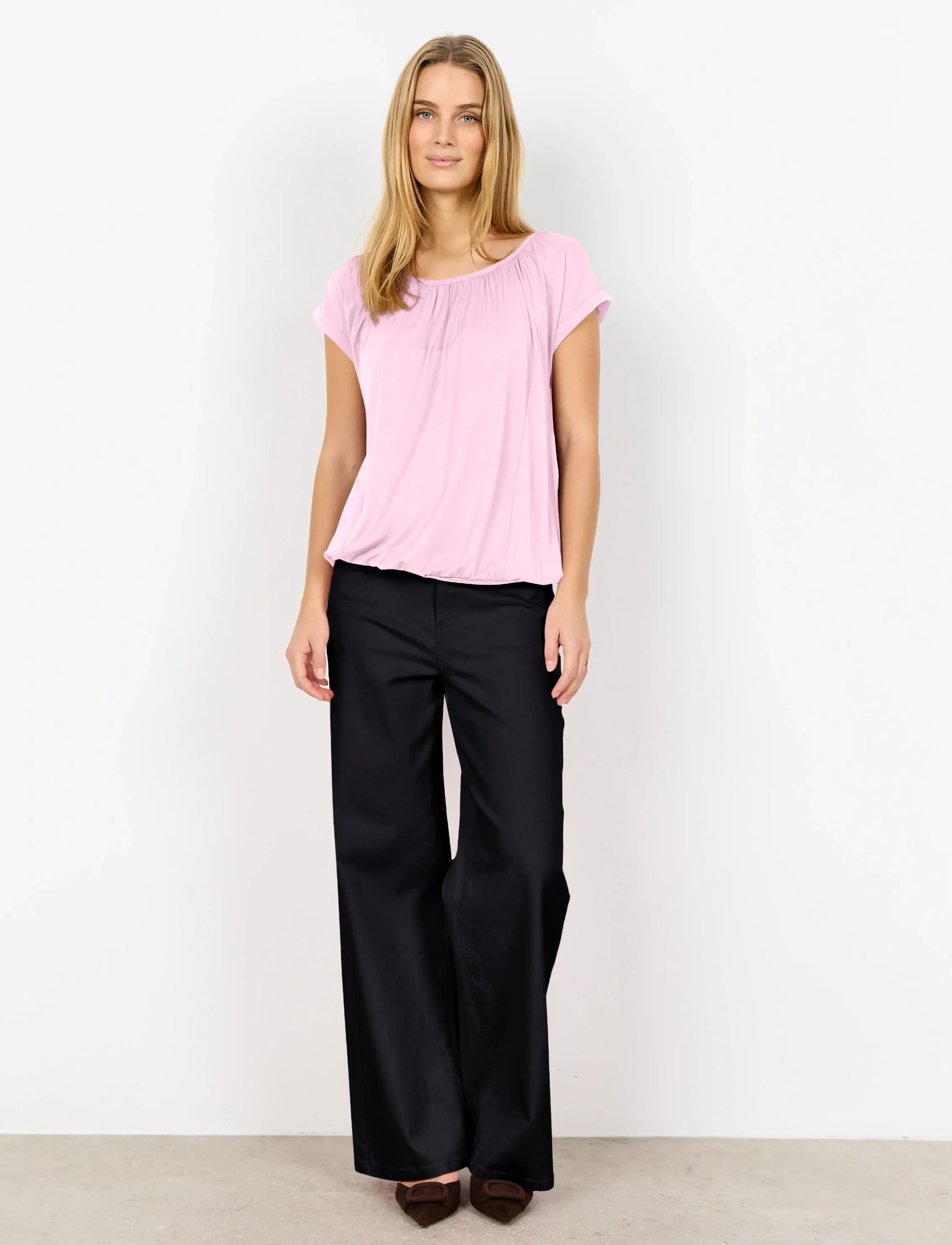 Soyaconcept - SC-MARICA - lühikeste varrukatega pluusid - 4120 rose - 3