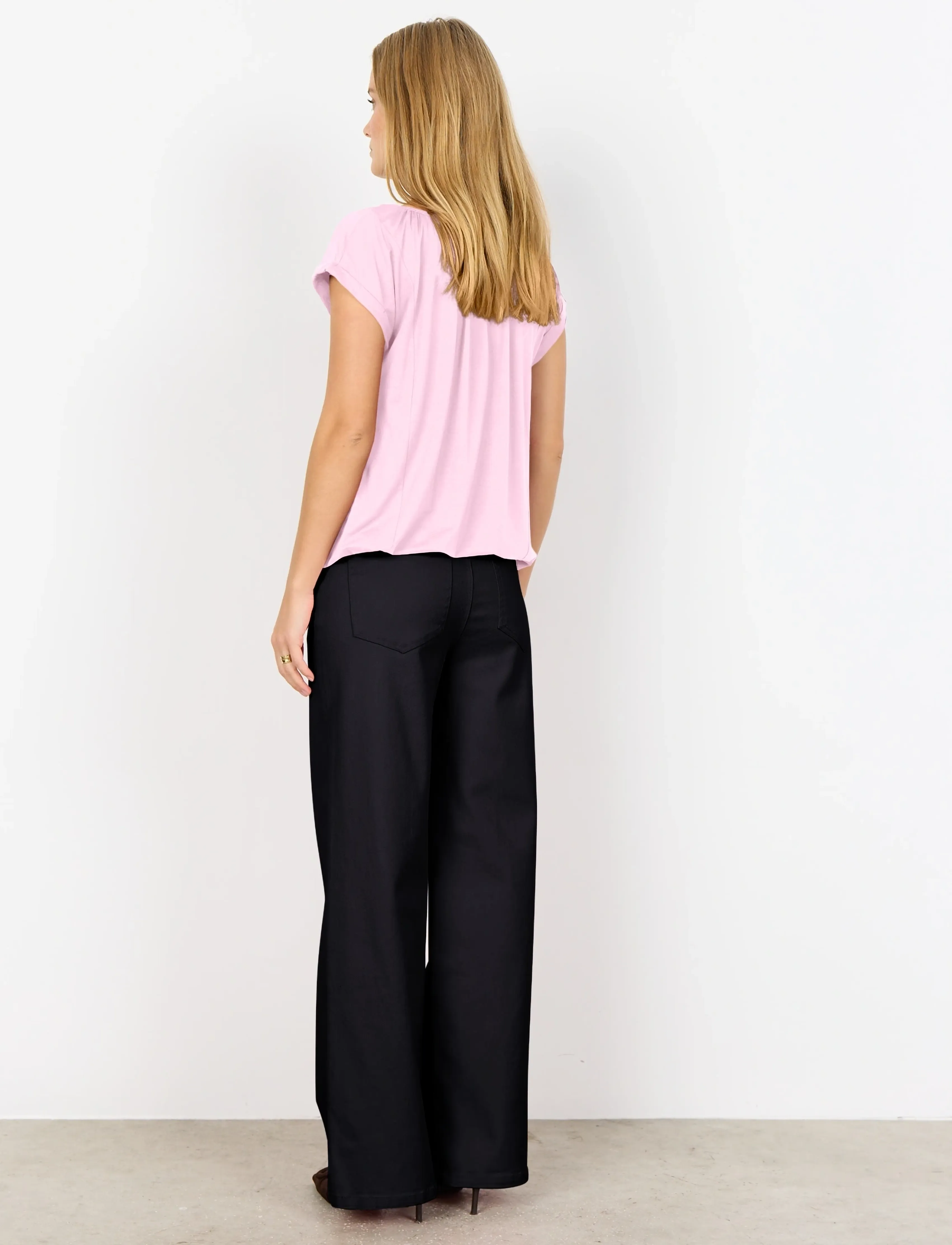 Soyaconcept - SC-MARICA - lühikeste varrukatega pluusid - 4120 rose - 4