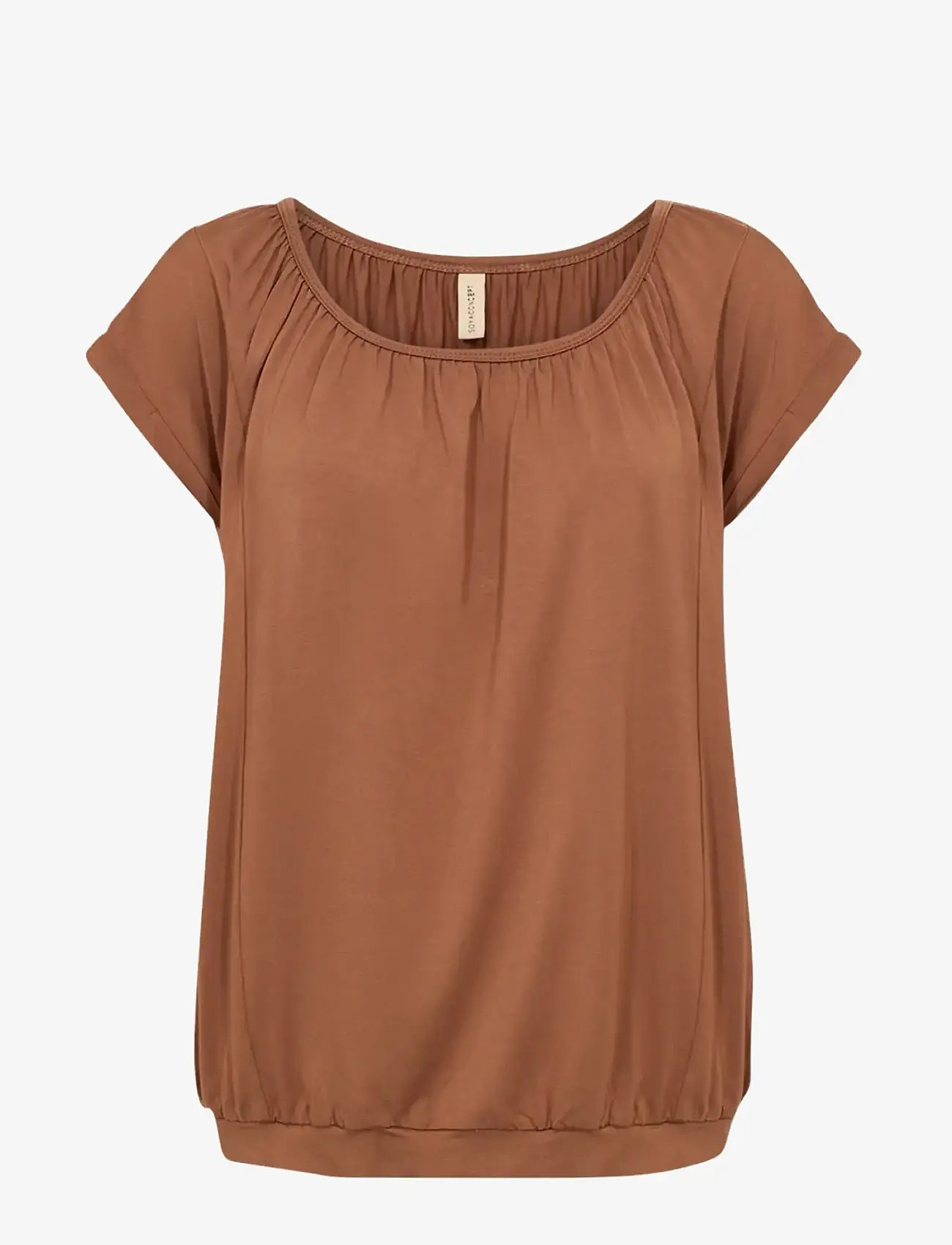 Soyaconcept - SC-MARICA - kurzämlige blusen - 8710 toffee - 1