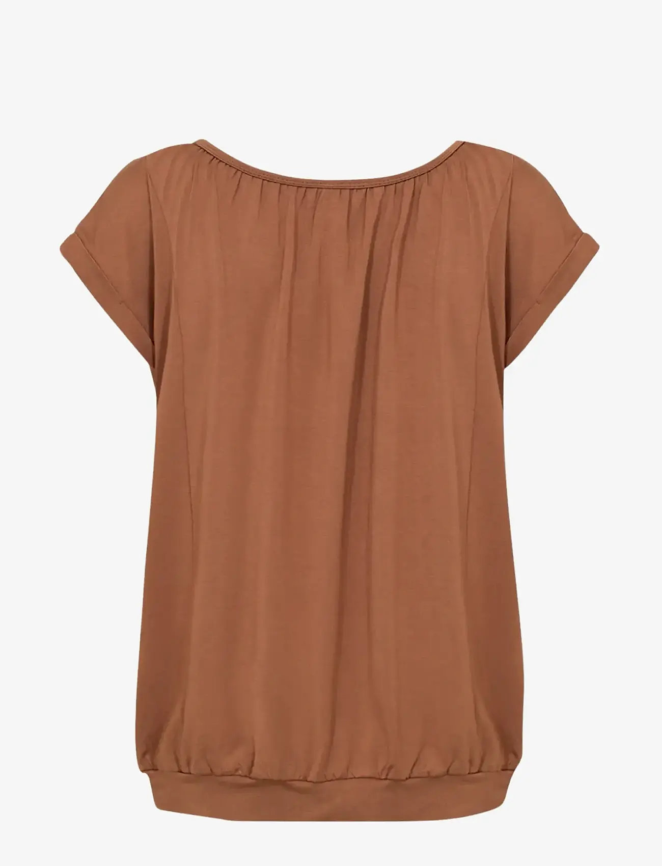 Soyaconcept - SC-MARICA - kurzämlige blusen - 8710 toffee - 2