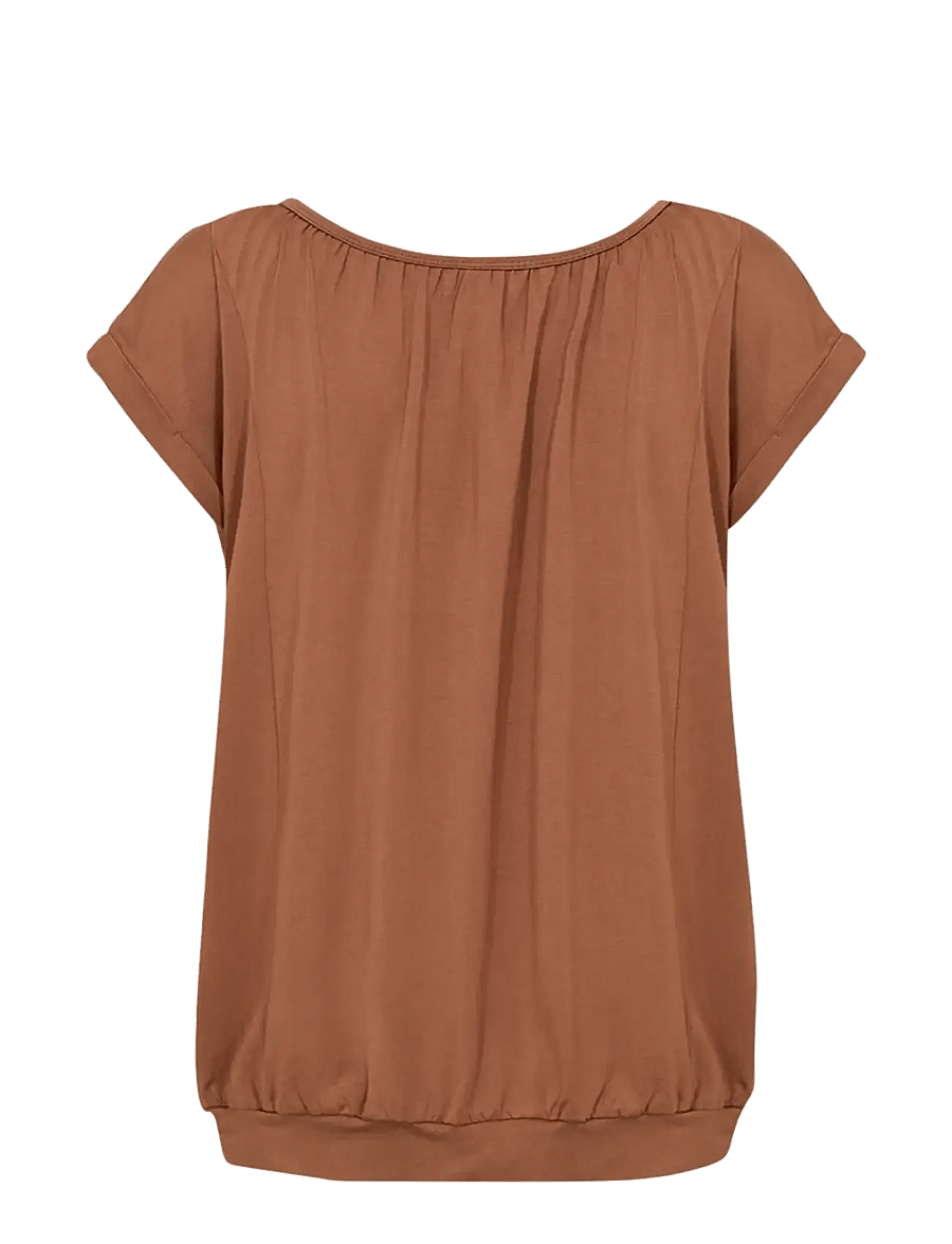 Soyaconcept - SC-MARICA - lühikeste varrukatega pluusid - 8710 toffee - 2