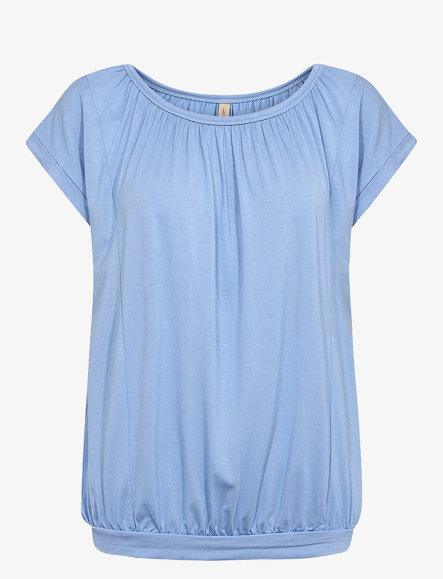 Soyaconcept - SC-MARICA - kurzärmelige blusen - air blue - 1