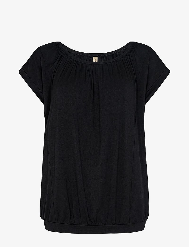 Soyaconcept - SC-MARICA - kurzämlige blusen - black - 1