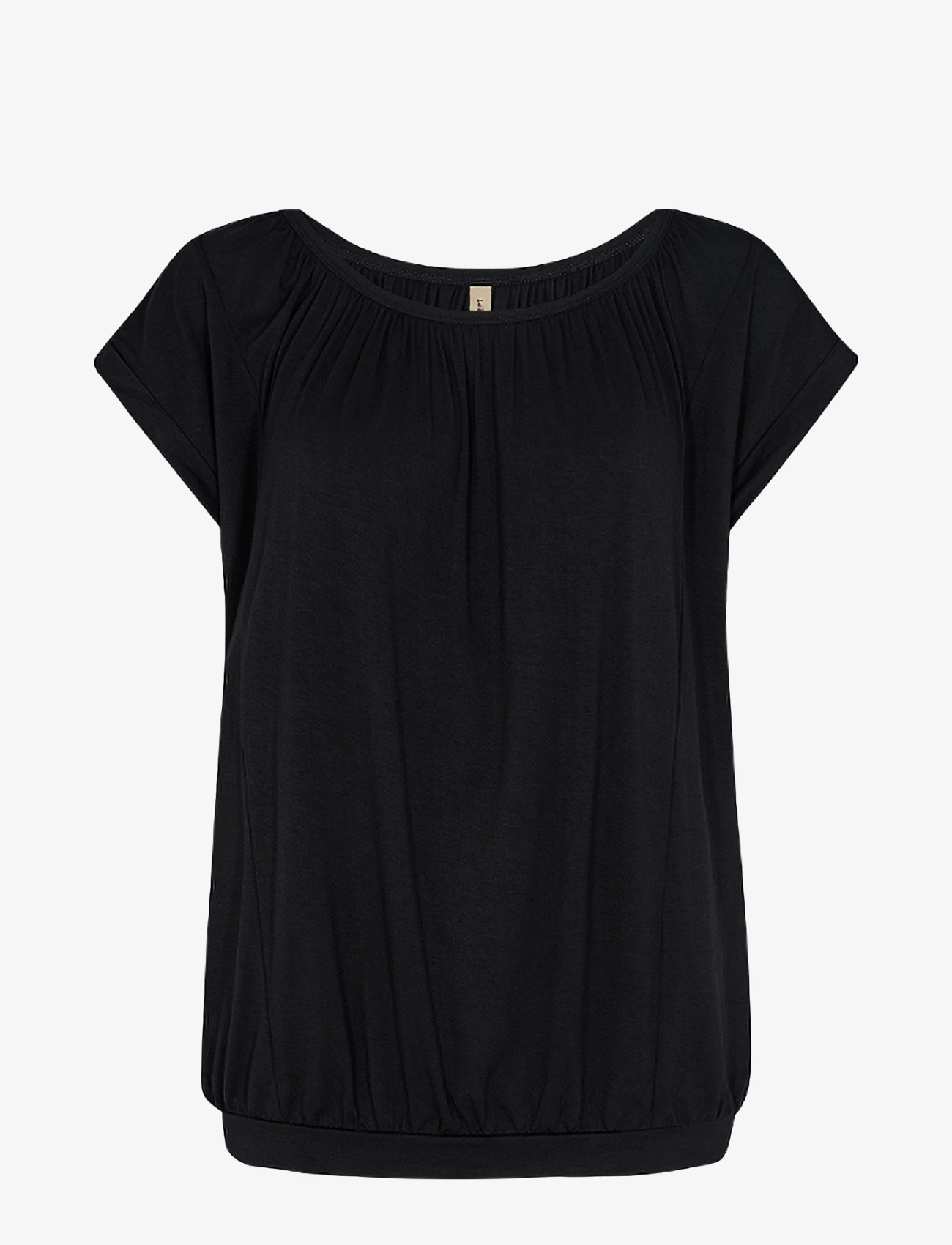 Soyaconcept SC-MARICA - Kortærmede bluser - BLACK / black