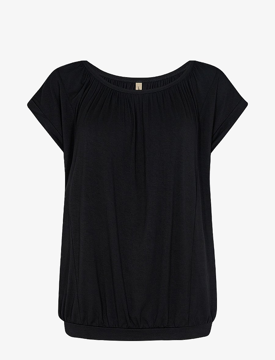 Soyaconcept - SC-MARICA - kurzämlige blusen - black - 1