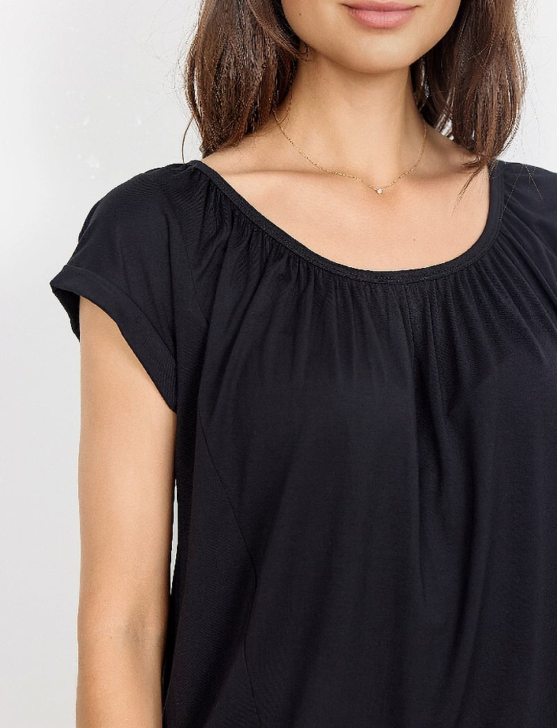 Soyaconcept - SC-MARICA - kurzämlige blusen - black - 5