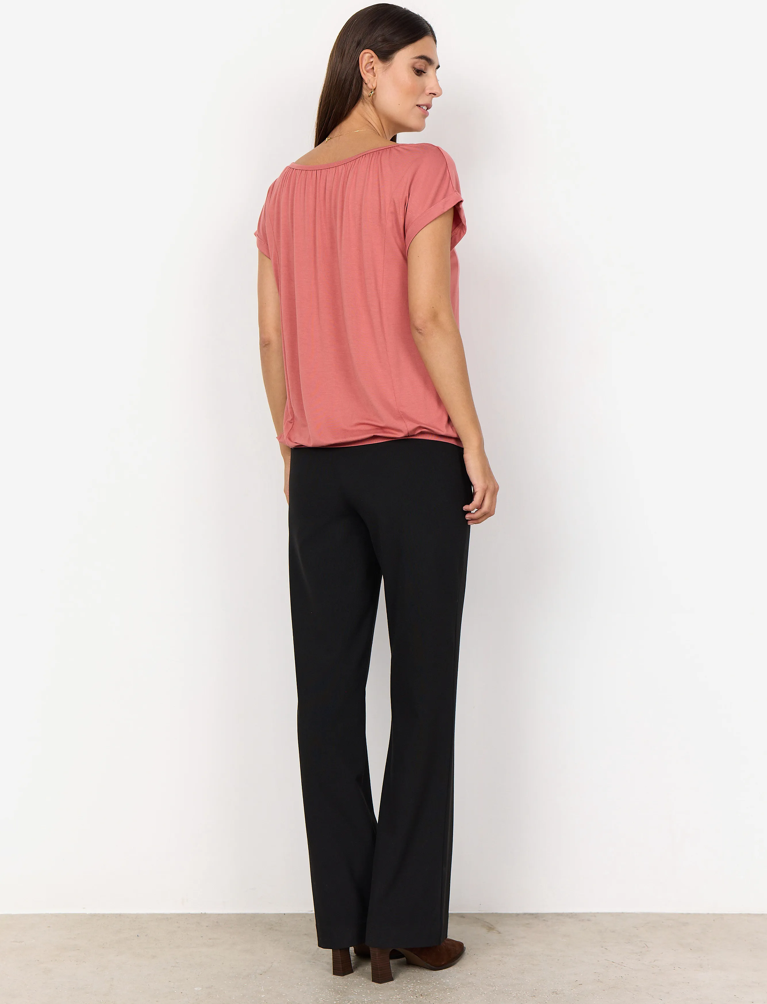 Soyaconcept - SC-MARICA - kortærmede bluser - blush - 3