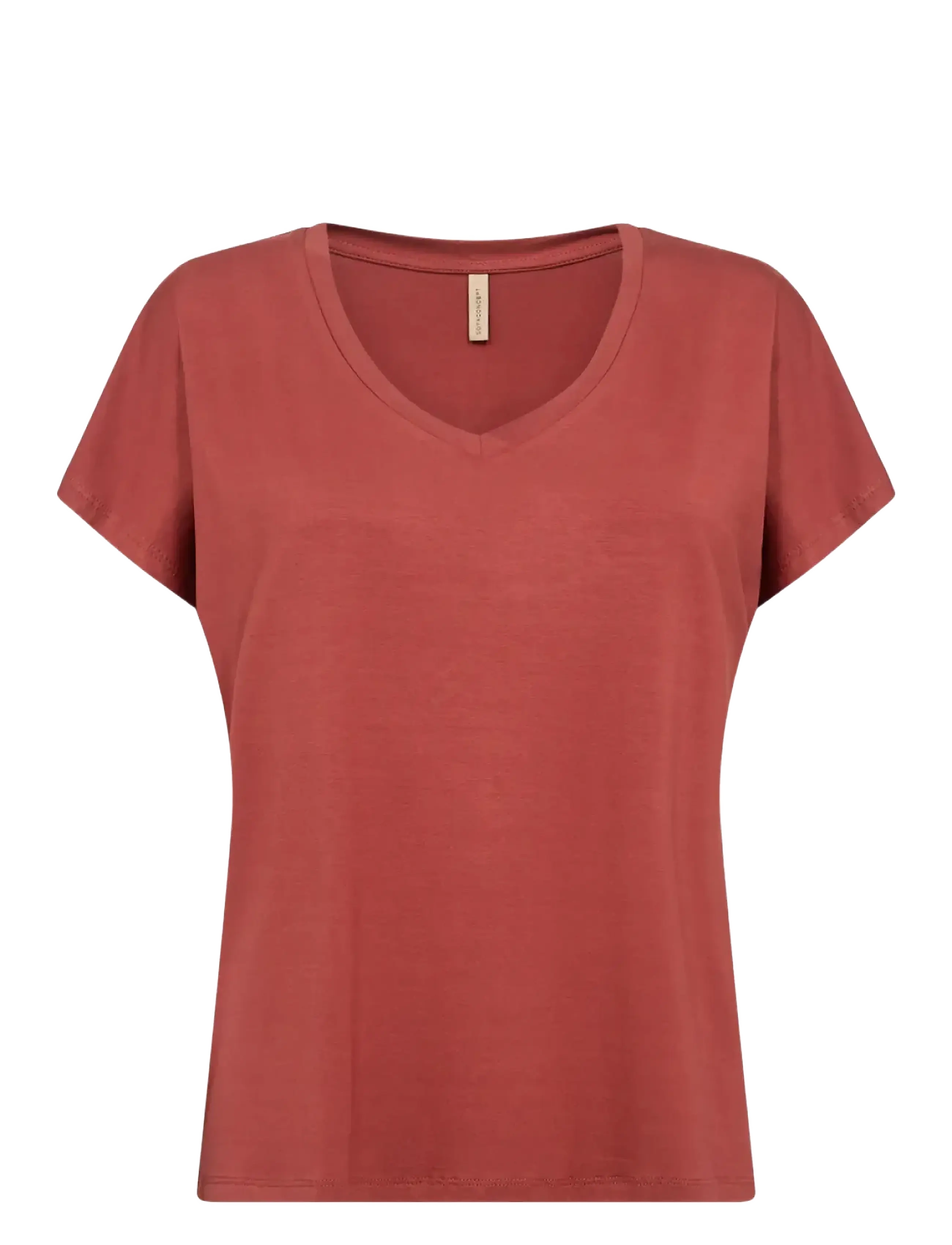 Soyaconcept - SC-MARICA - t-shirts - 4577 mineral red - 1
