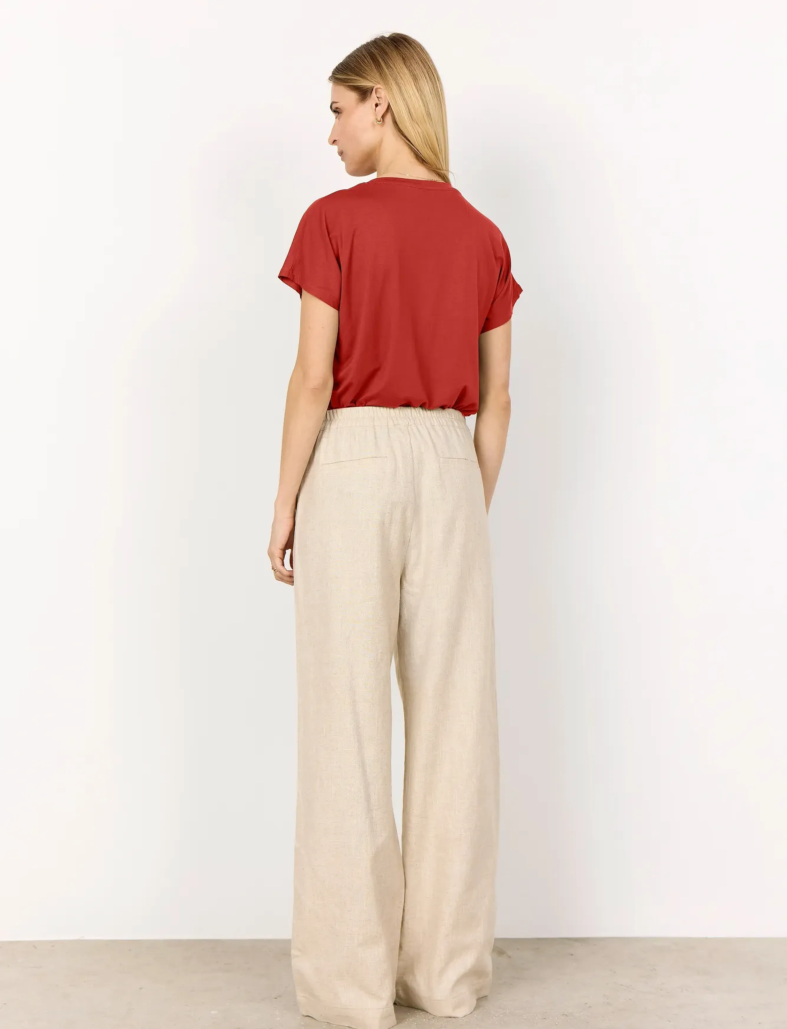 Soyaconcept - SC-MARICA - t-shirts - 4577 mineral red - 3
