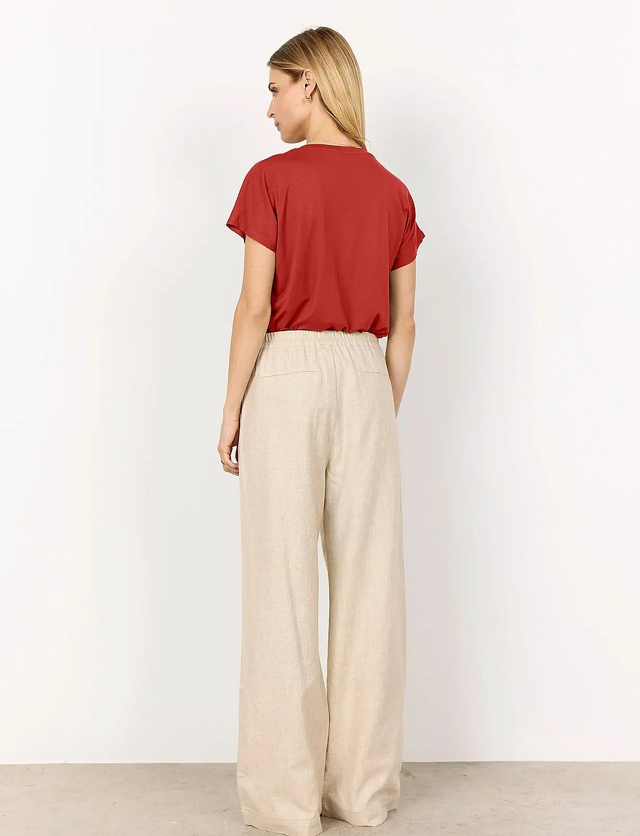Soyaconcept - SC-MARICA - t-shirts - 4577 mineral red - 3