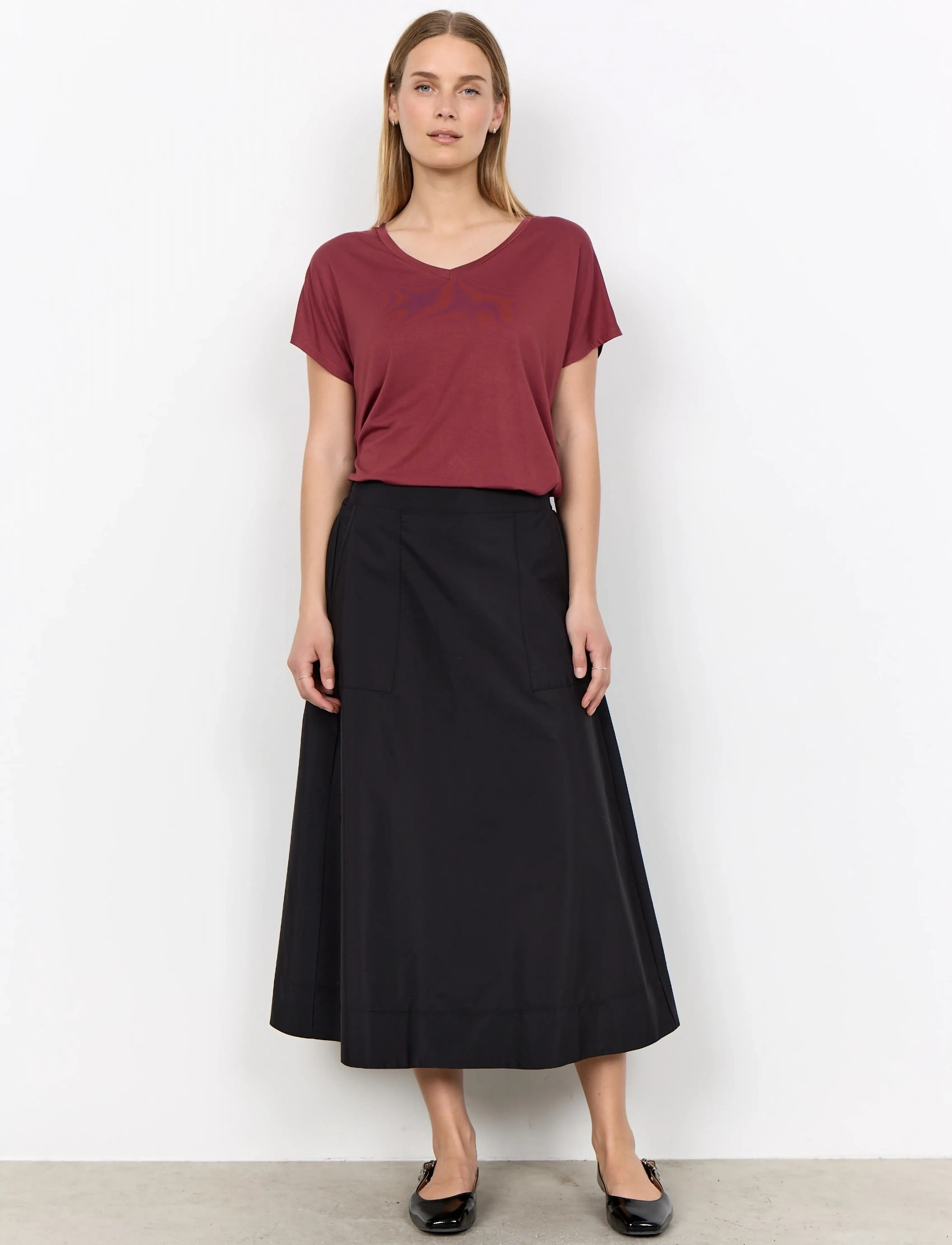 Soyaconcept - SC-MARICA - t-särgid - 4985 oxblood red - 3
