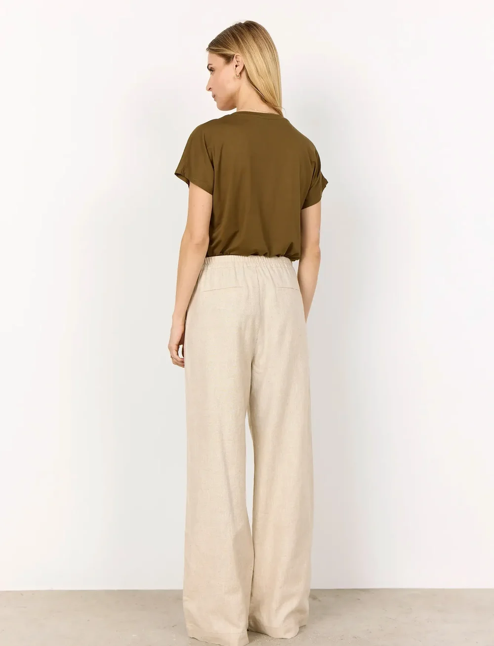 Soyaconcept - SC-MARICA - t-shirts - 7230 misty olive - 3