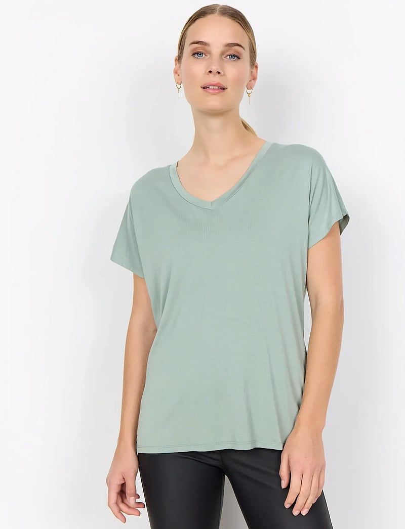 Soyaconcept - SC-MARICA - t-shirts - mineral green - 0