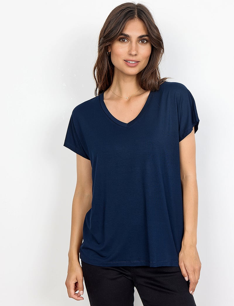 Soyaconcept - SC-MARICA - t-shirts - navy - 0