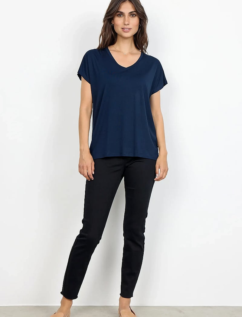 Soyaconcept - SC-MARICA - t-shirts - navy - 4