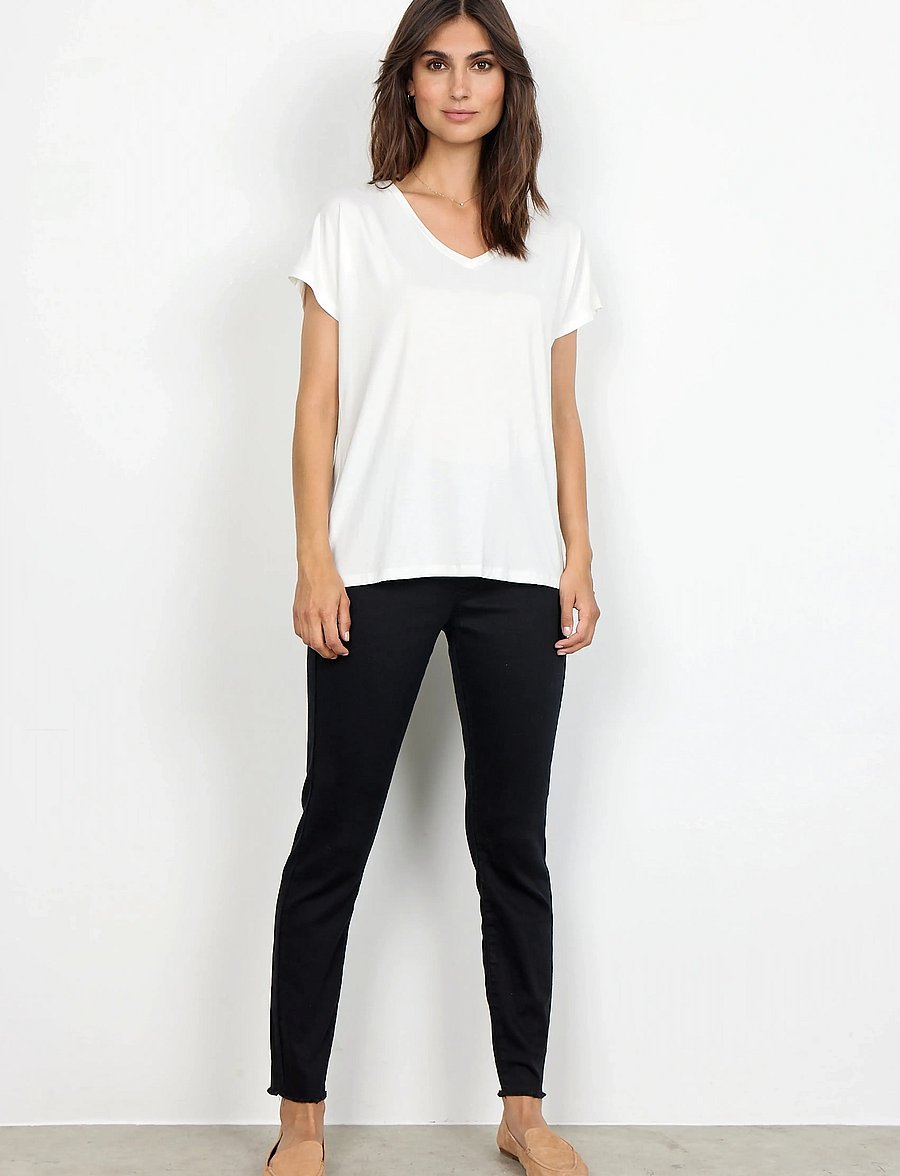Soyaconcept - SC-MARICA - t-shirts - offwhite - 3