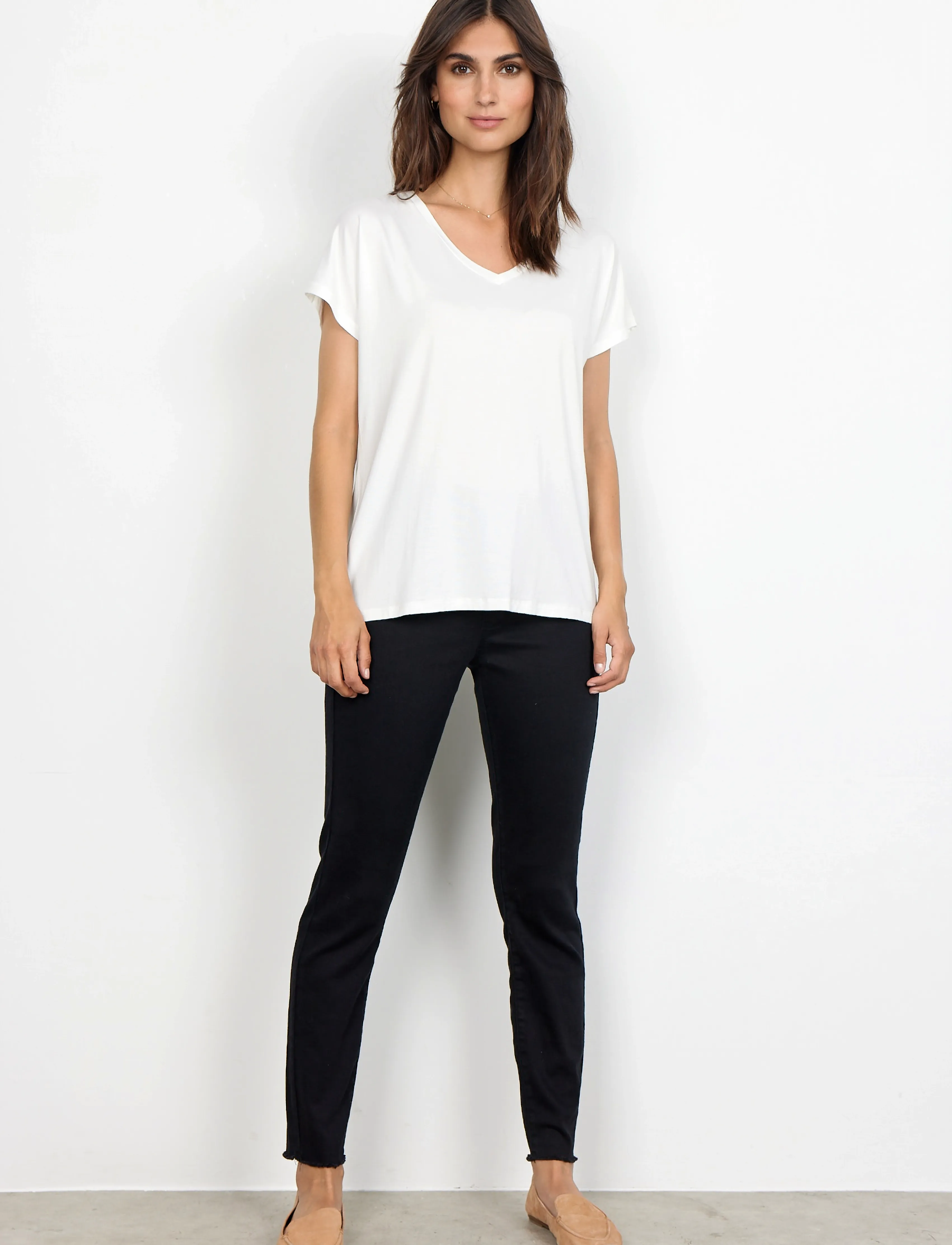 Soyaconcept - SC-MARICA - t-shirts - offwhite - 3