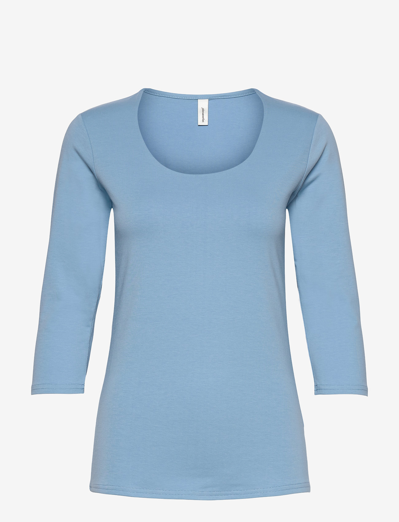 Soyaconcept - SC-PYLLE - long-sleeved tops - bright blue - 0