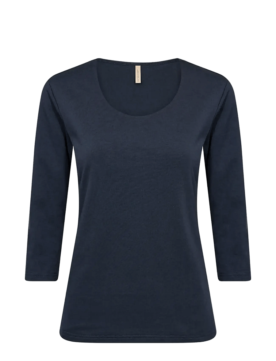 Soyaconcept - SC-PYLLE - langärmlige tops - navy - 1