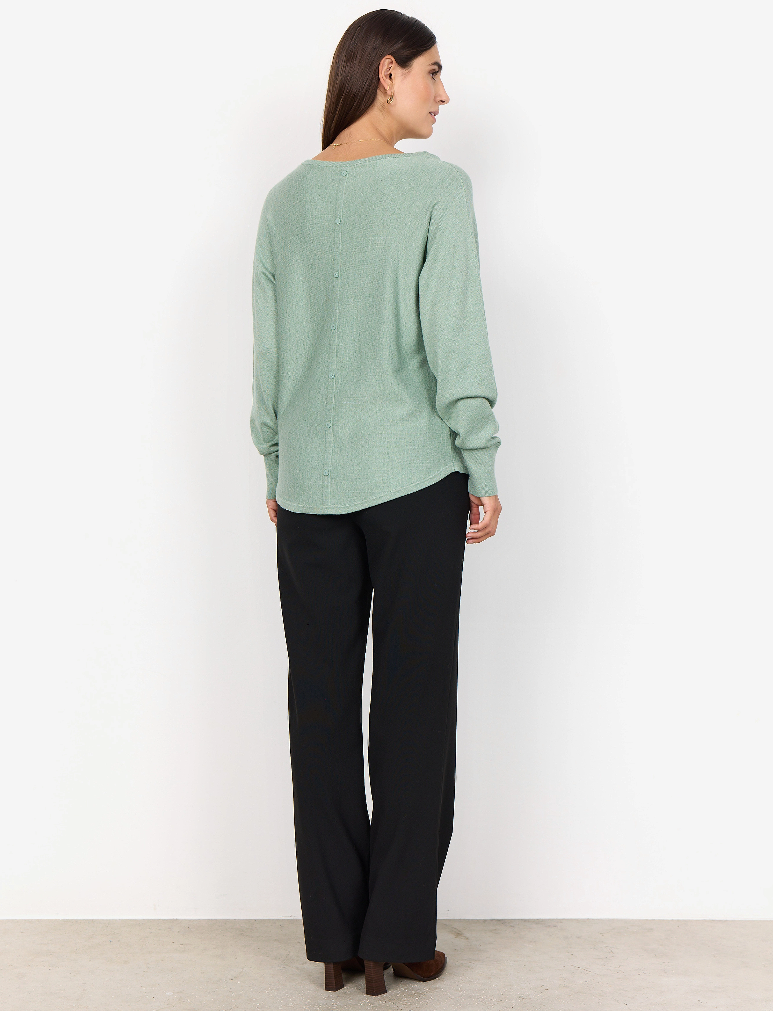 Soyaconcept - SC-DOLLIE - pullover - 97580 mineral green melange - 3
