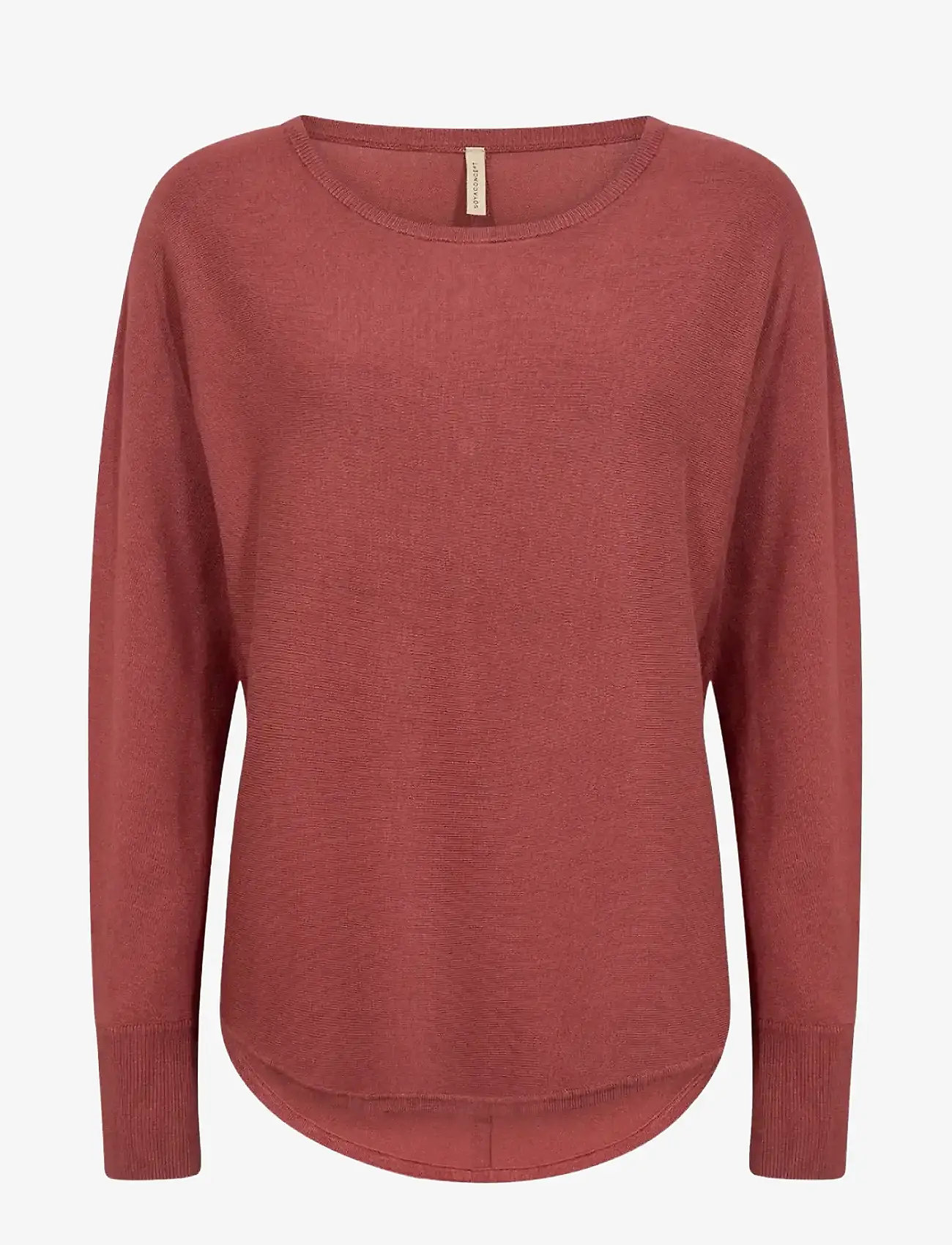 Soyaconcept - SC-DOLLIE - striktrøjer - 94577 mineral red mel - 1