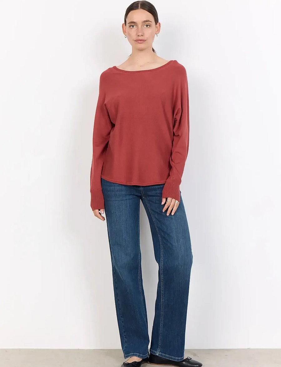 Soyaconcept - SC-DOLLIE - pullover - 94577 mineral red mel - 4