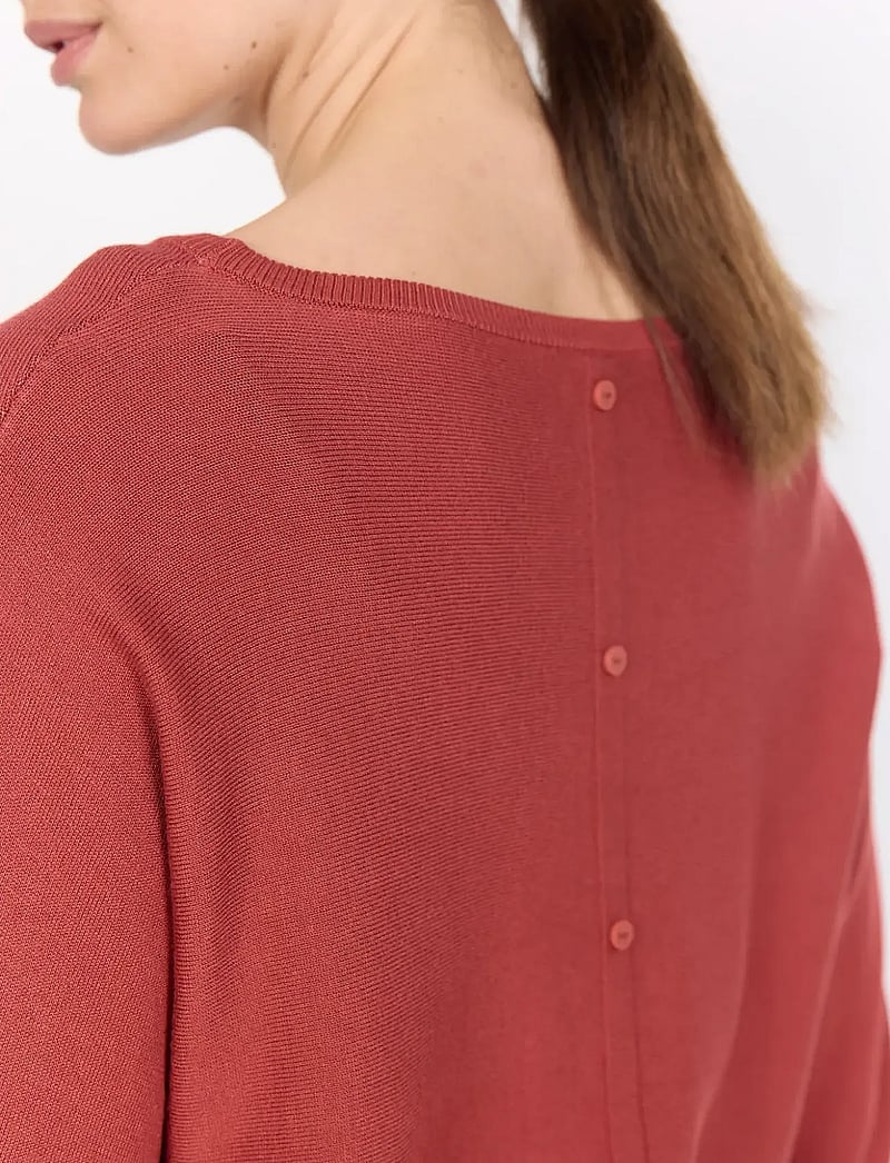 Soyaconcept - SC-DOLLIE - striktrøjer - 94577 mineral red mel - 5