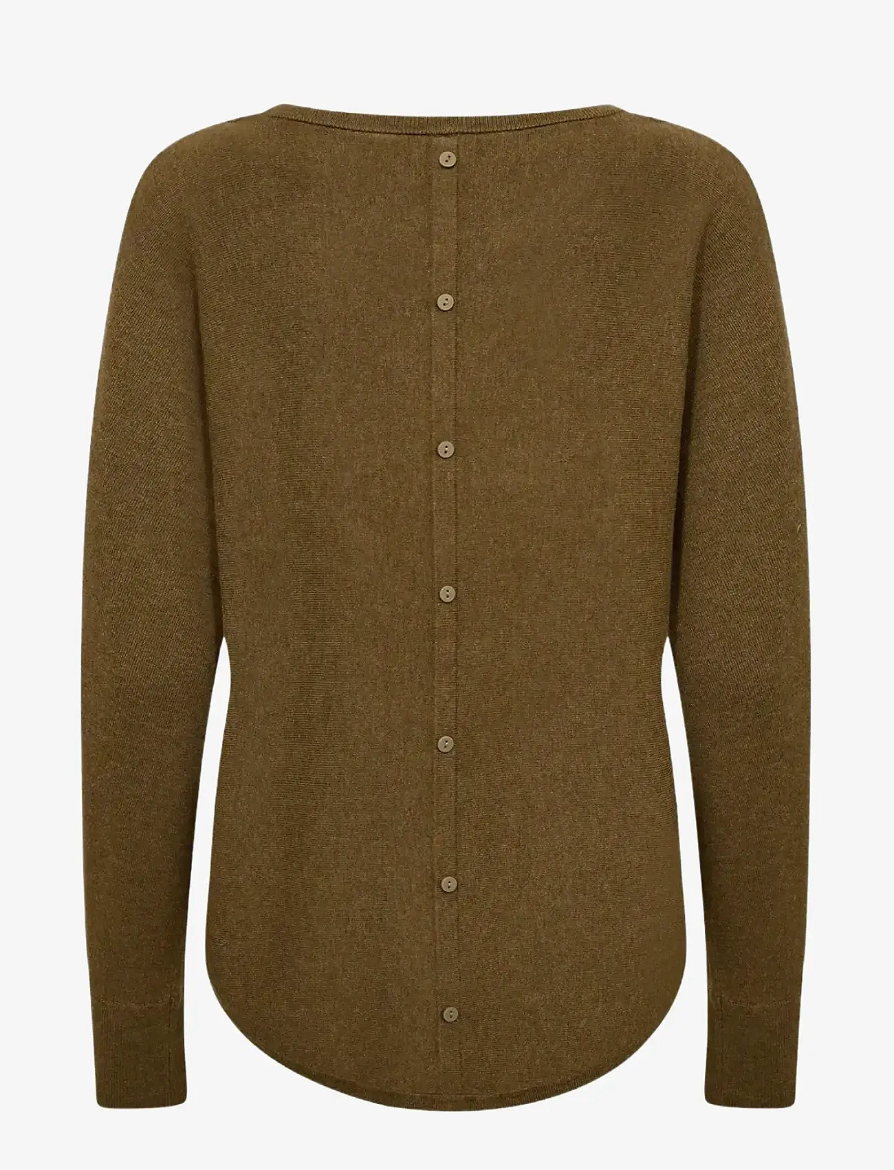 Soyaconcept - SC-DOLLIE - stickade tröjor - 97230 misty olive mel - 2