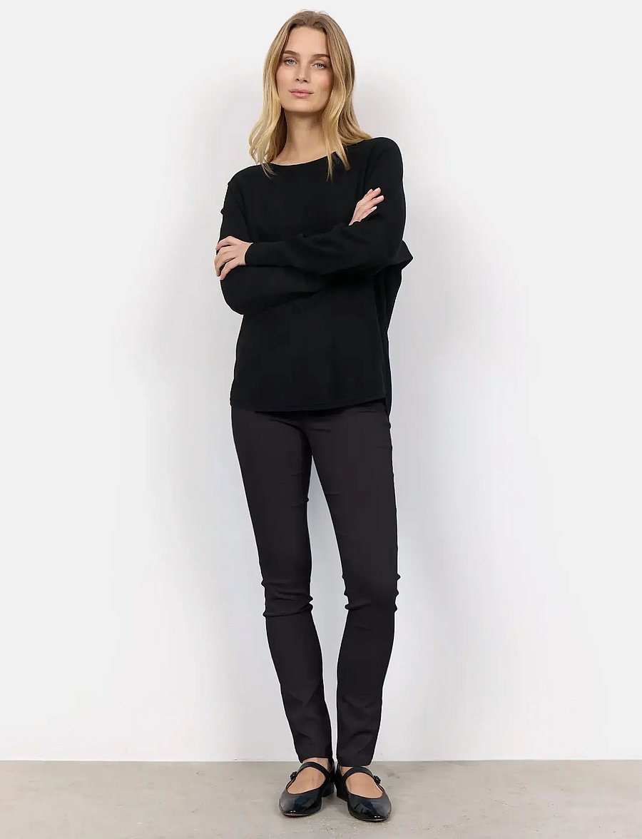 Soyaconcept - SC-DOLLIE - stickade tröjor - black - 4