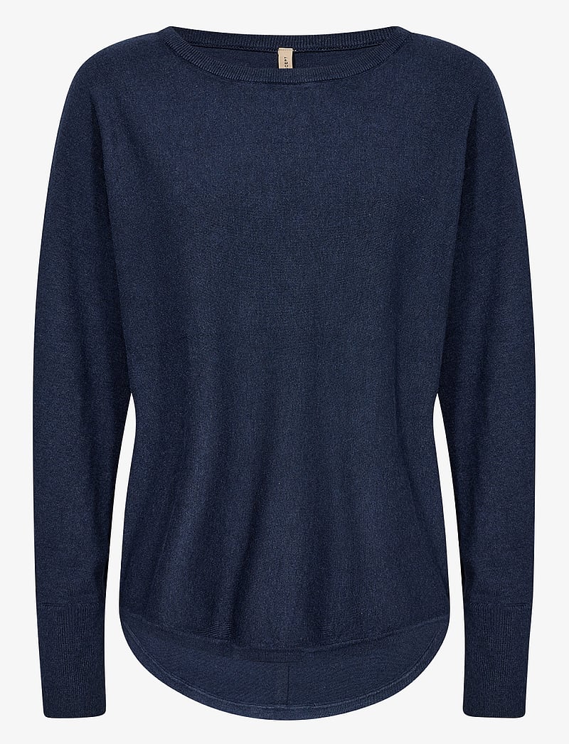 Soyaconcept - SC-DOLLIE - striktrøjer - blue iris melange - 1