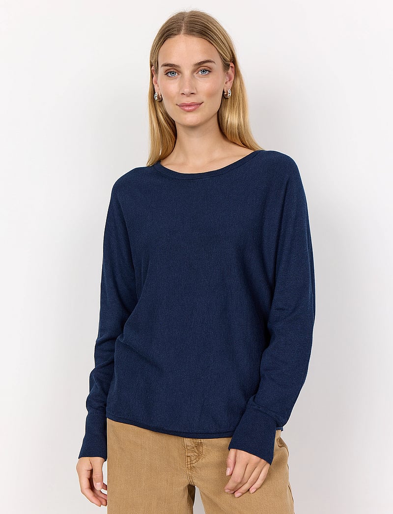 Soyaconcept - SC-DOLLIE - striktrøjer - blue iris melange - 0