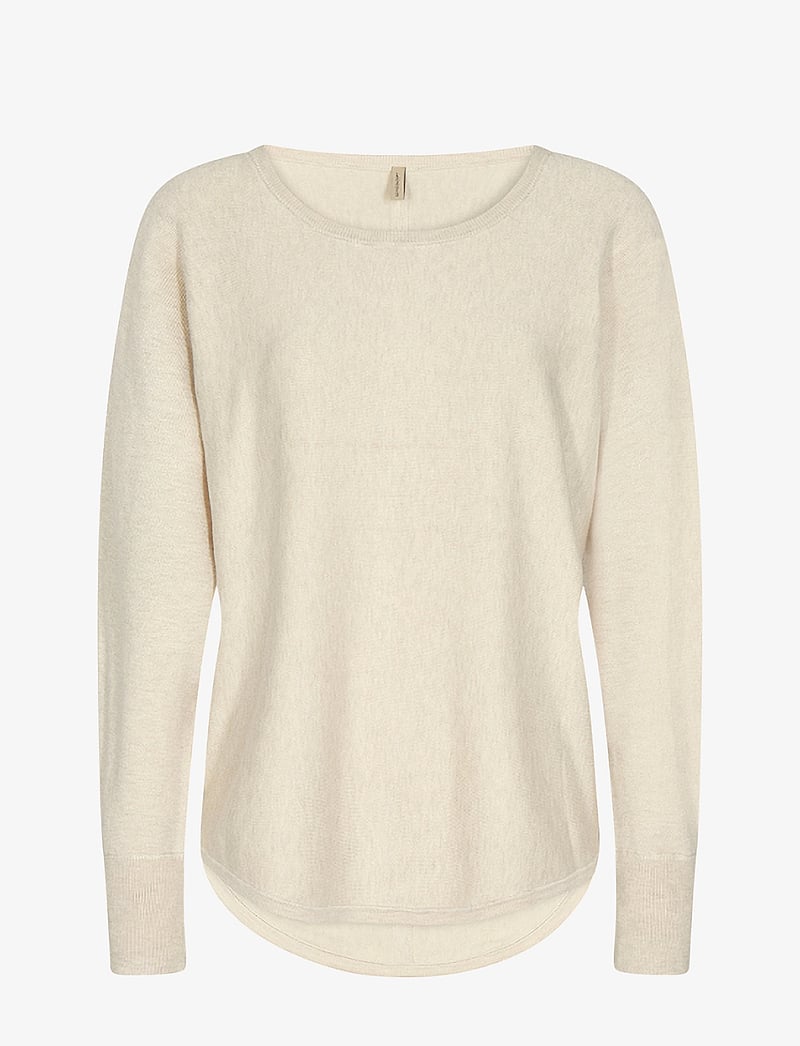 Soyaconcept - SC-DOLLIE - striktrøjer - cream melange - 1