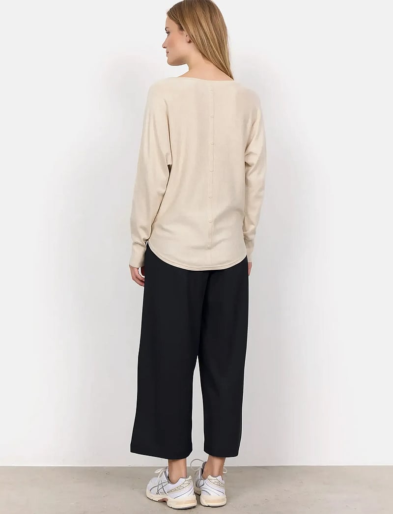 Soyaconcept - SC-DOLLIE - striktrøjer - cream melange - 3