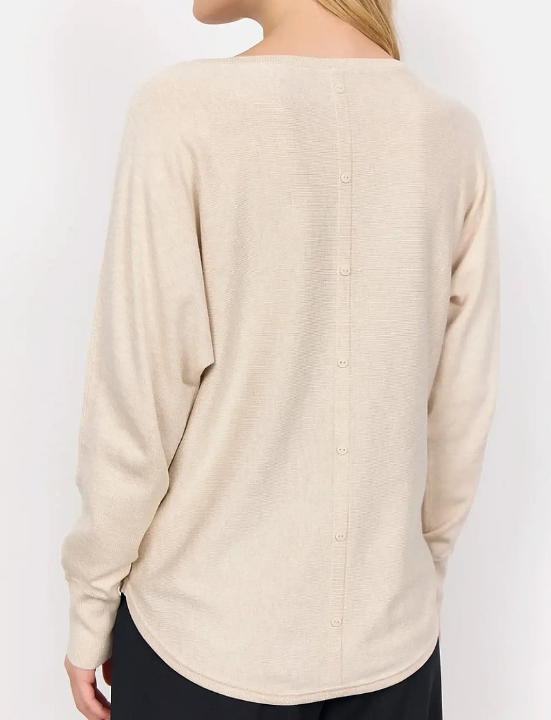 Soyaconcept - SC-DOLLIE - striktrøjer - cream melange - 5