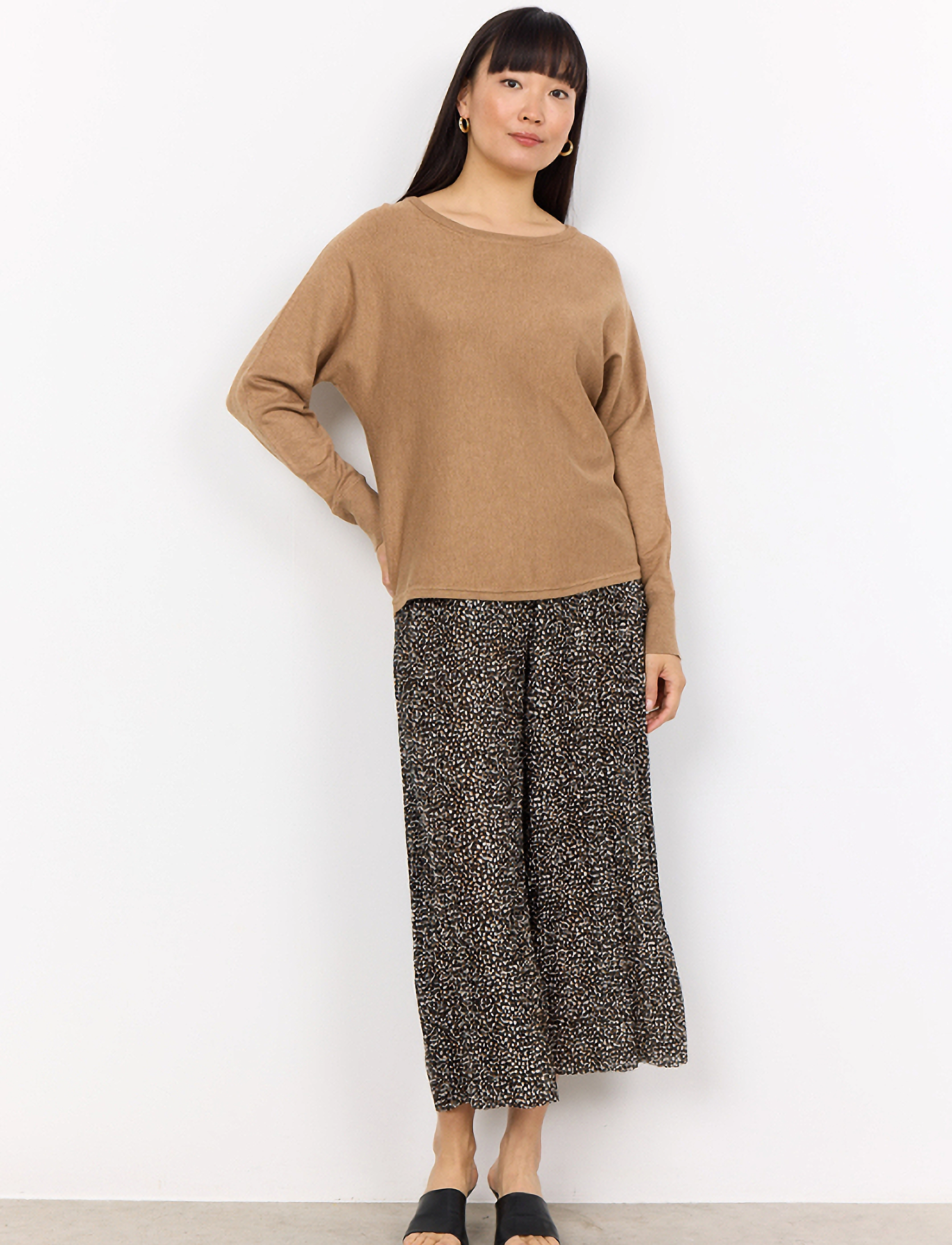 Soyaconcept - SC-DOLLIE - laveste priser - desert brown melange - 3