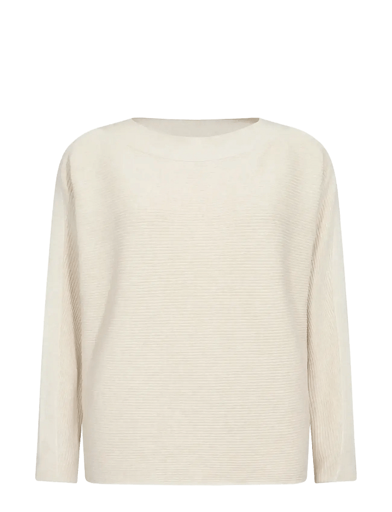 Soyaconcept - SC-DOLLIE - stickade tröjor - cream melange - 1