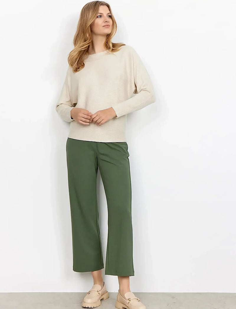 Soyaconcept - SC-DOLLIE - stickade tröjor - cream melange - 3