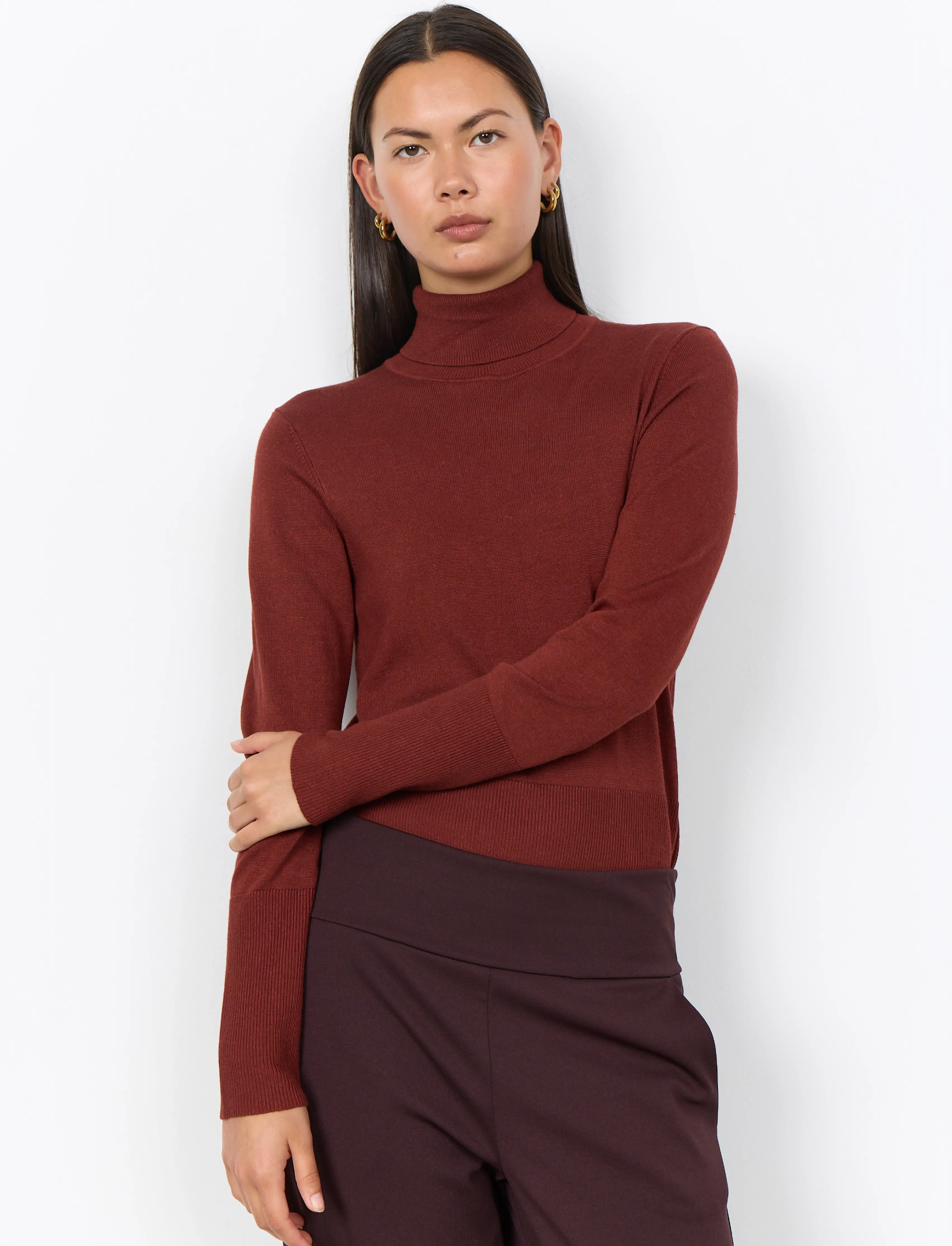 Soyaconcept SC-DOLLIE - Soyaconcept - 94495 MADDER BROWN MELANGE / brown