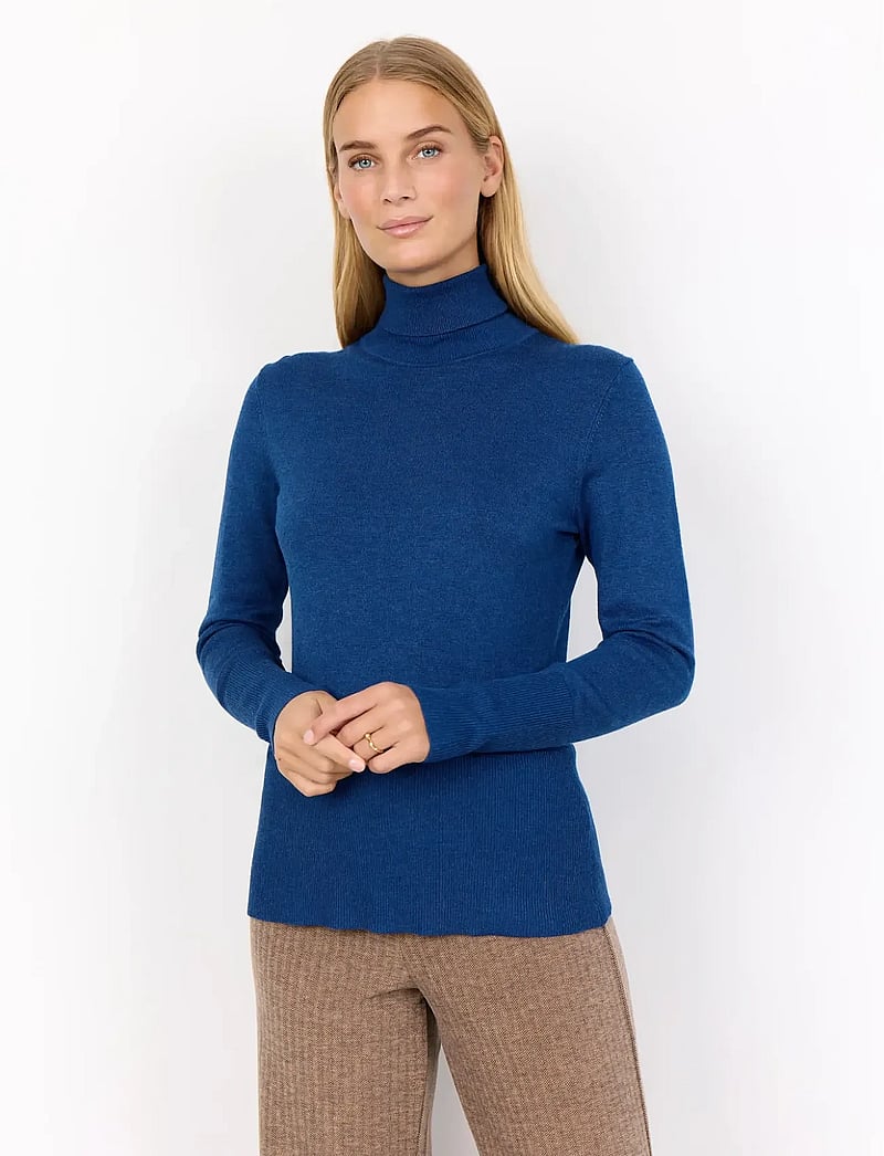 Soyaconcept - SC-DOLLIE - turtlenecks - 96832 estate blue melange - 0