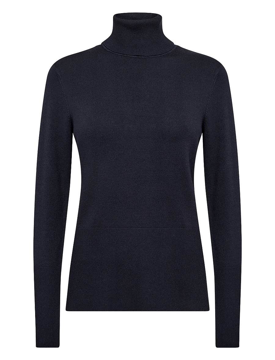Soyaconcept - SC-DOLLIE - rollkragenpullover - 6910 navy - 1
