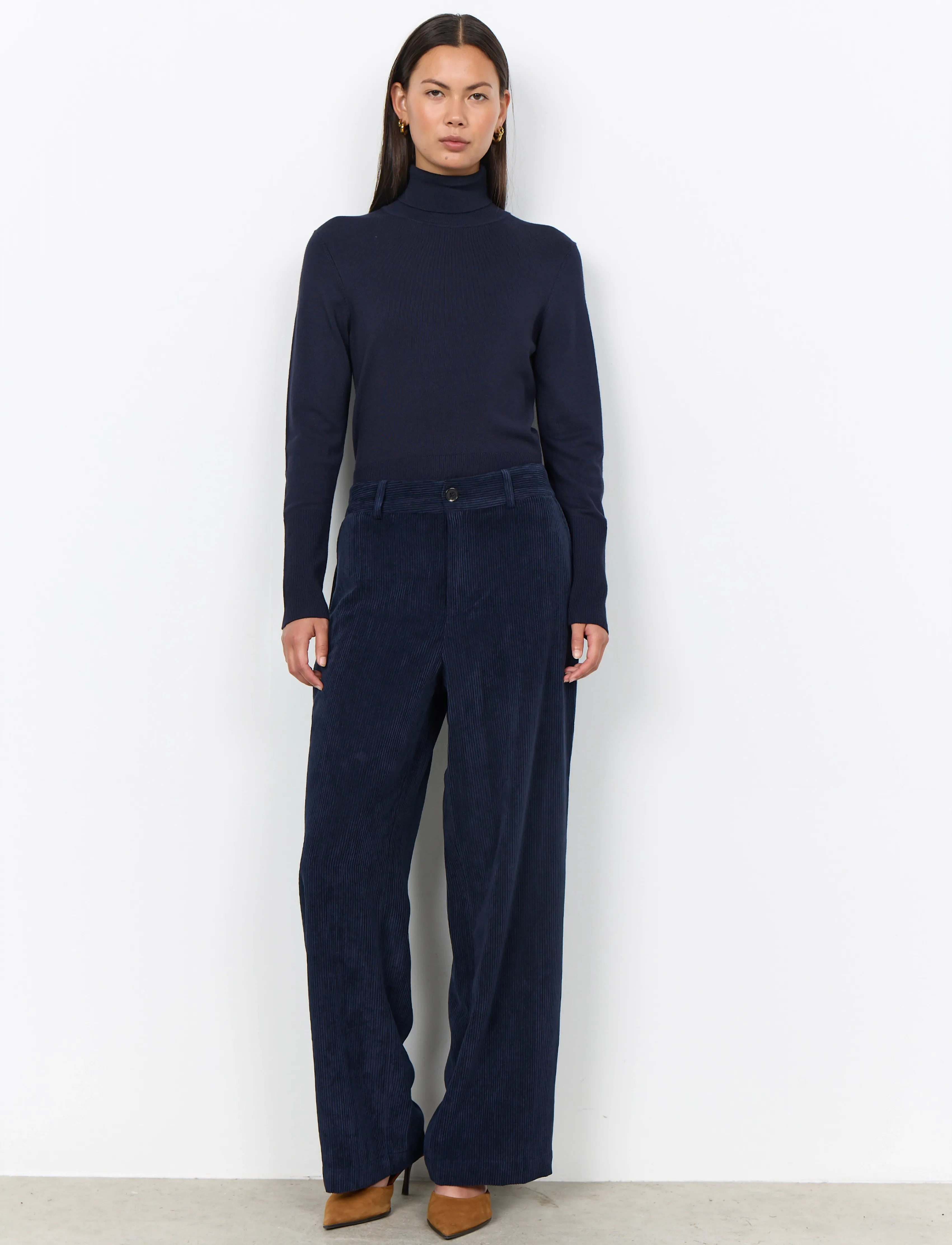 Soyaconcept - SC-DOLLIE - rollkragenpullover - 6910 navy - 3