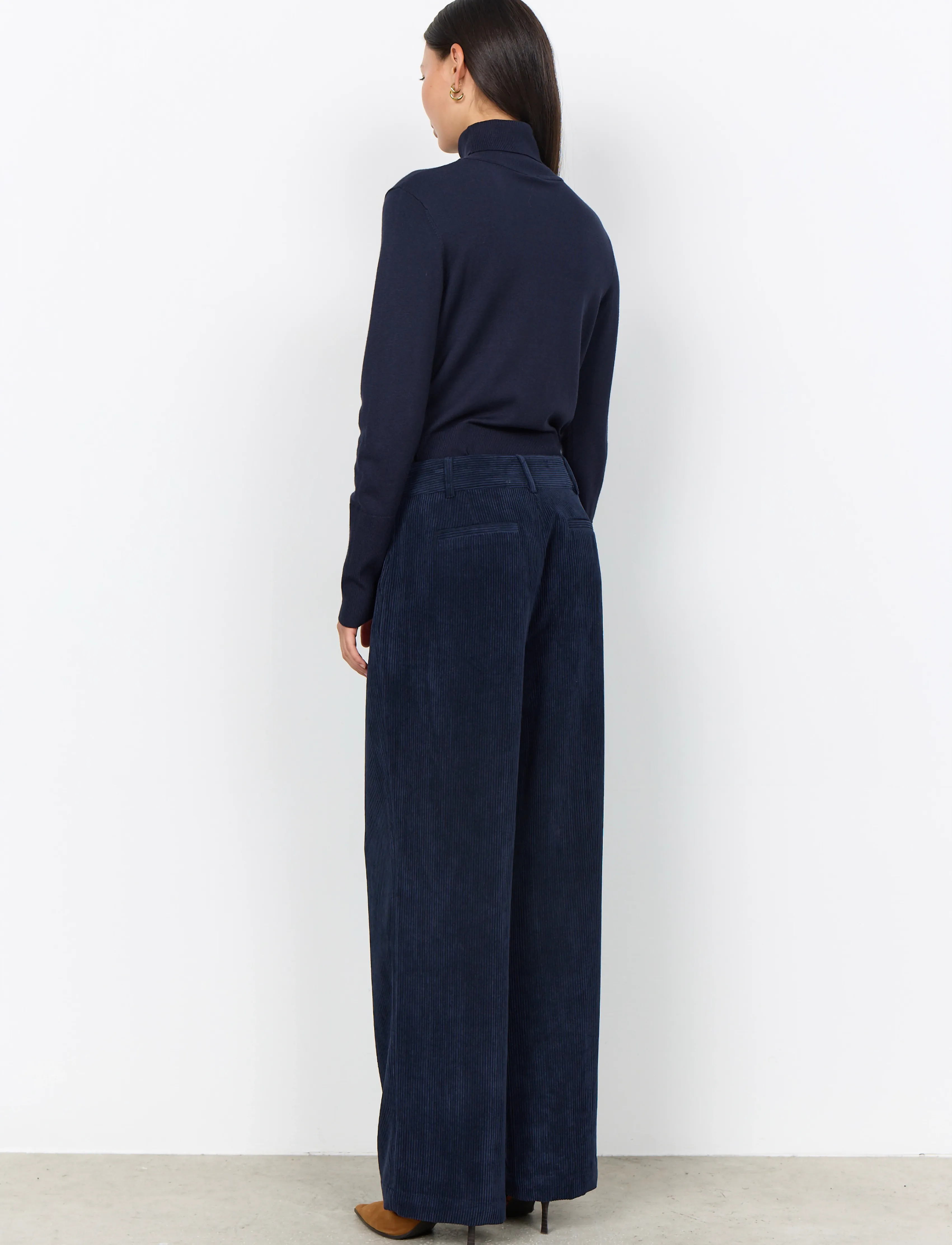 Soyaconcept - SC-DOLLIE - rollkragenpullover - 6910 navy - 4