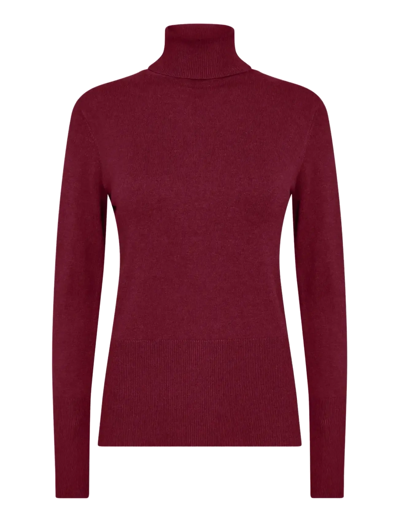 Soyaconcept SC-DOLLIE - Rollkragenpullover - 94850 DARK RED MEL / burgundy